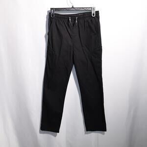 Plugg Black Pants Youth XL 18‎ Elastic Drawstring Ripstop Pockets
